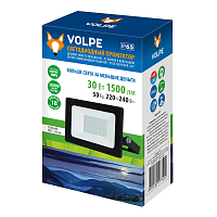 Прожектор светодиодный Volpe ULF-Q517  220В 30Вт 1500Лм Зеленый 120° IP65 104х35х140мм картинка 